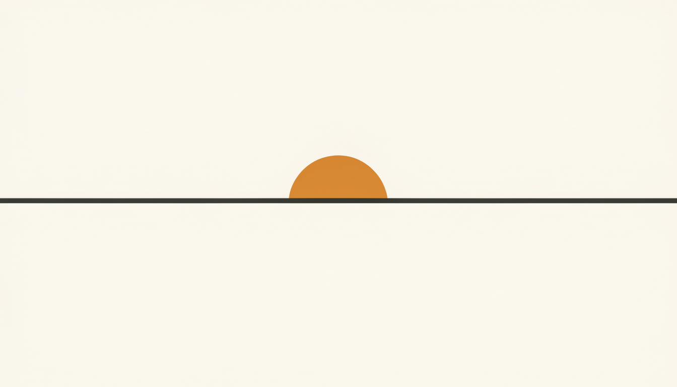 Vroeg uit de veren voor effectiviteit Illustratie van een opkomende zon boven de horizon als symbool voor wat succesvolle mensen in hun weekend doen