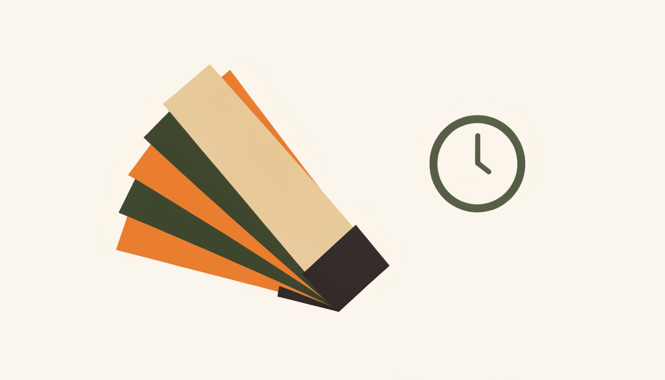 Illustratie van een stapel tips als symbool voor de 130 timemanagement tips