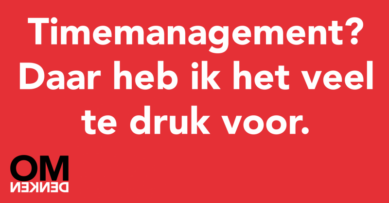 werkt time management wel